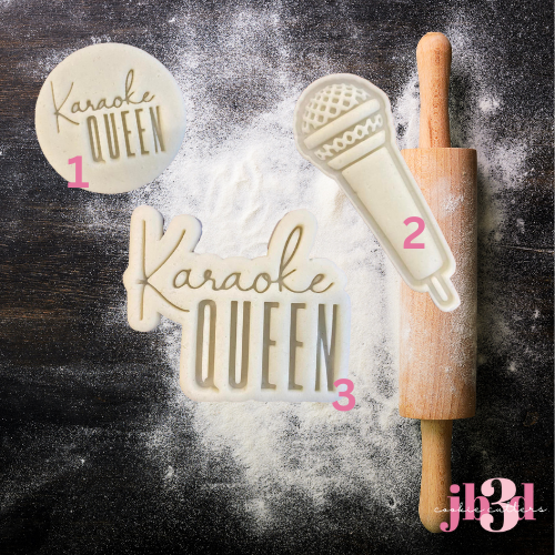 Karaoke Queen - Cutters & Stamps