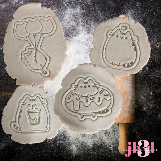 Pusheen Cats - Cutters & Embosser Stamps