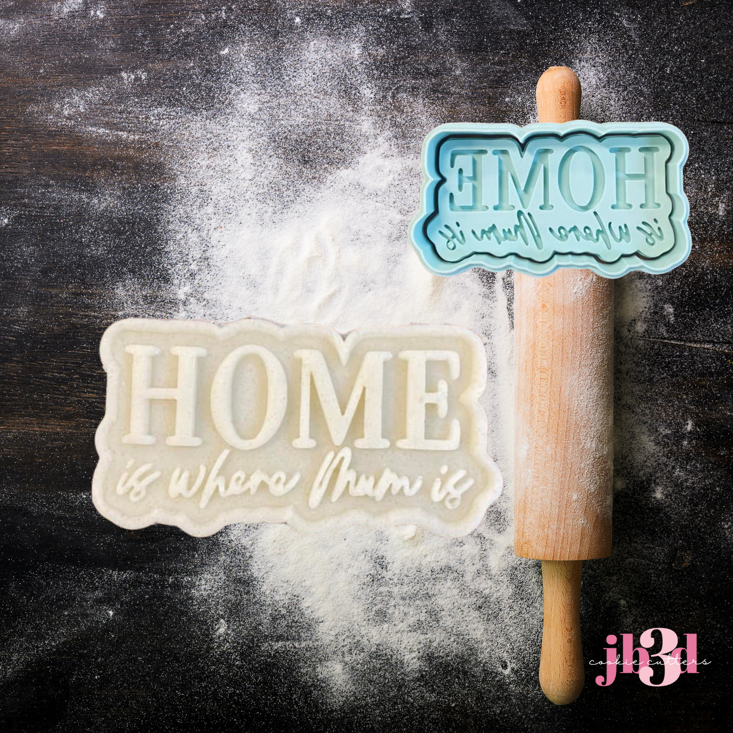 HOME is where Mum is - Cutter & Debosser