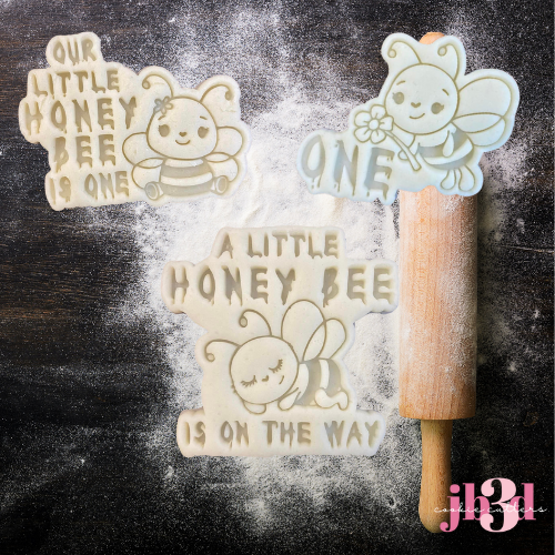 Honey Bee set 1 - Cutters & Embosser Stamps