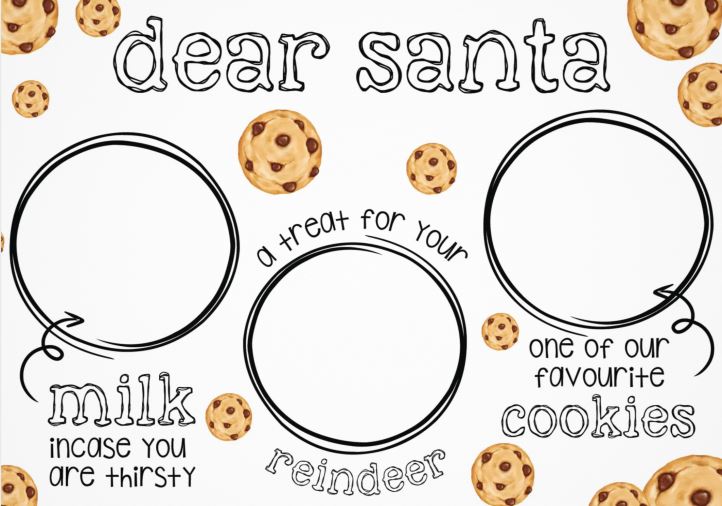 DEAR SANTA - Cookie Backers