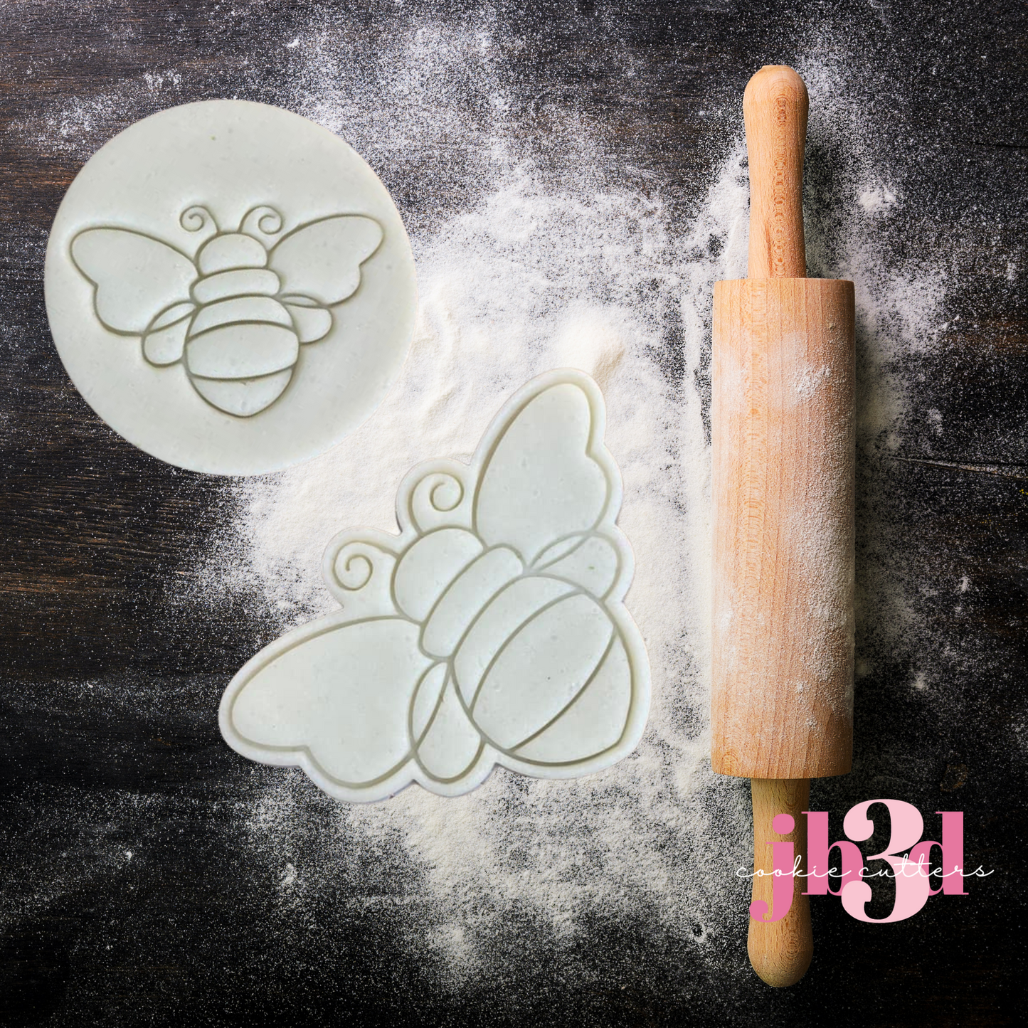 Bee - Cutter & Embosser Stamps