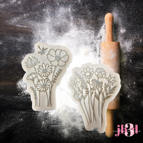 Flowers - Cutters & Embosser Stamps