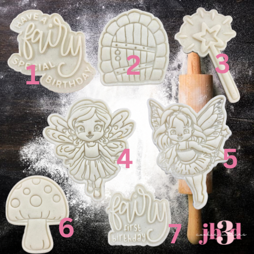 Fairy Set - Fairies  Cutters & Stamps