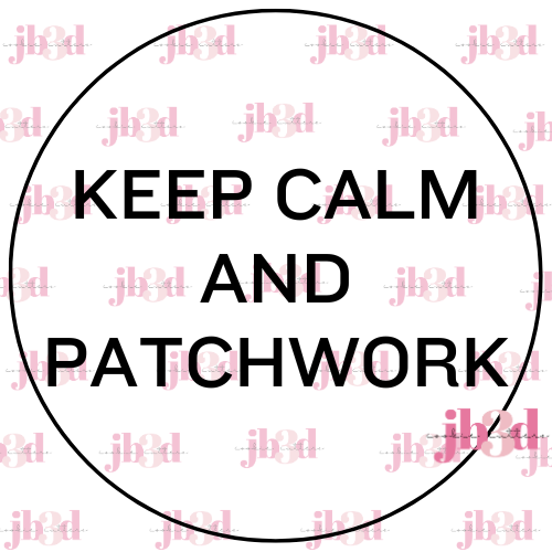 Keep Calm and Patchwork - 70mm Stamps