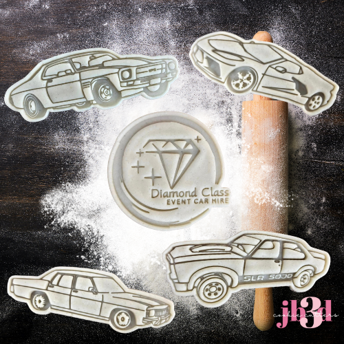 Diamond Class Car Hire Custom Car cutters & Embosser Stamps