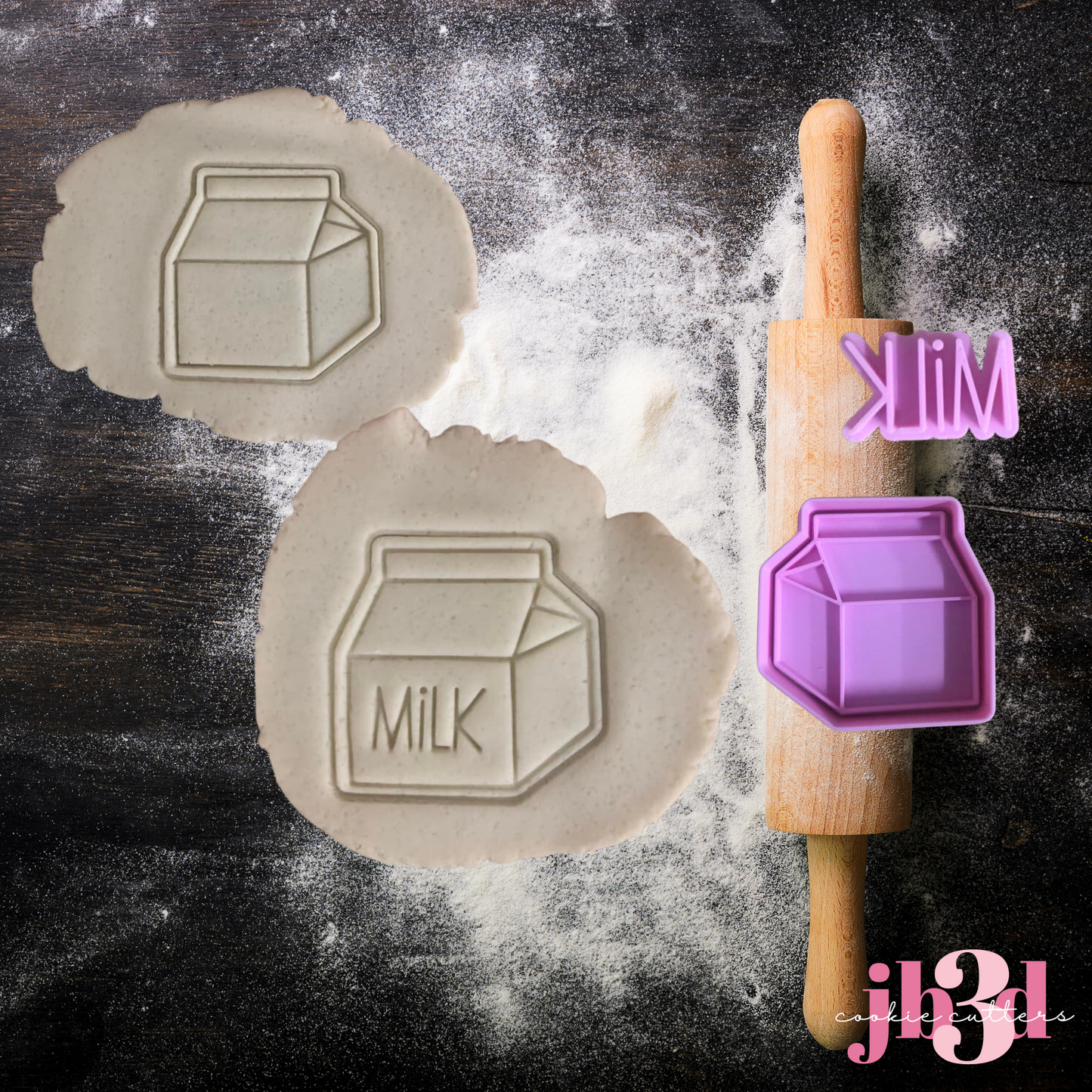 MINI Milk - Cutter/Embosser and Milk Stamp