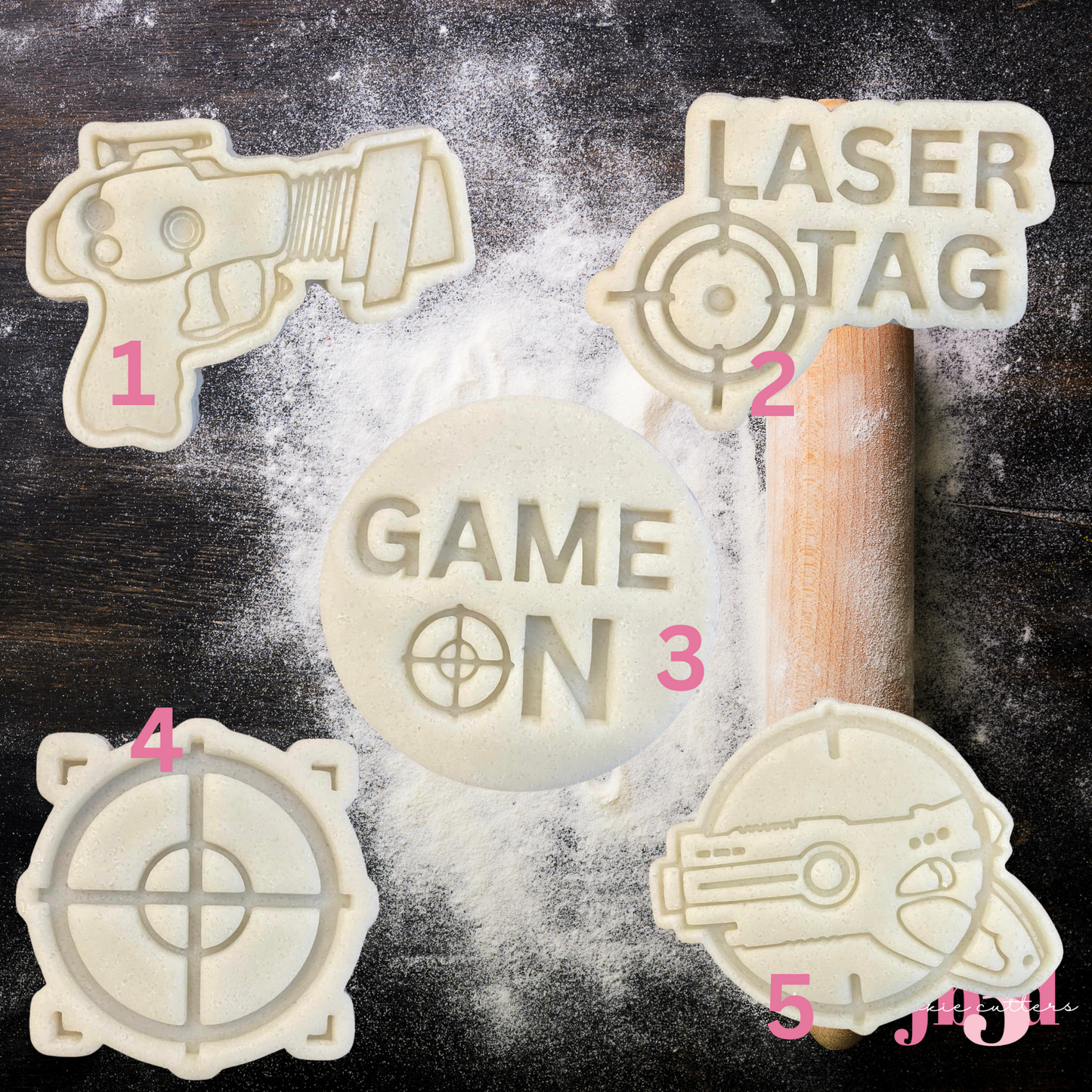 LASER TAG - Cutters & Embosser Stamps