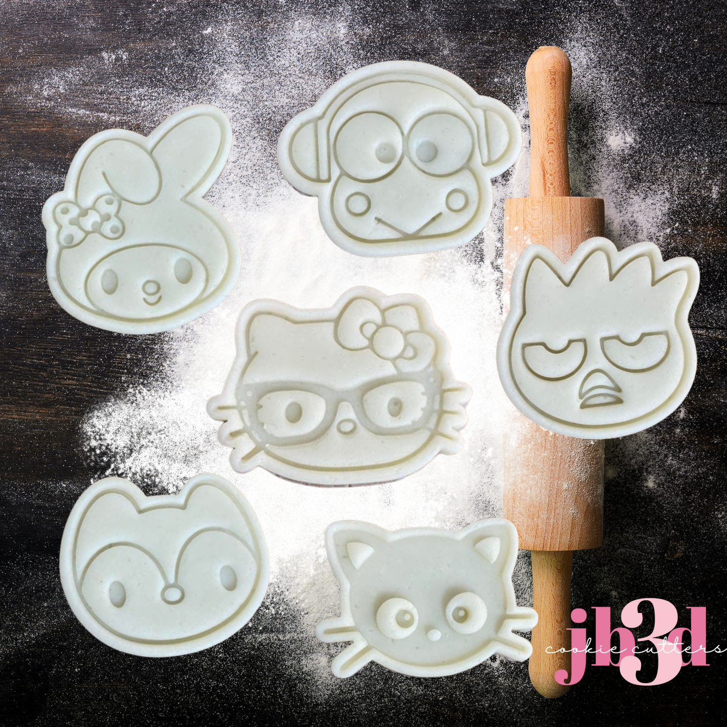 HELLO KITTY AND FRIENDS Cutters & Stamps