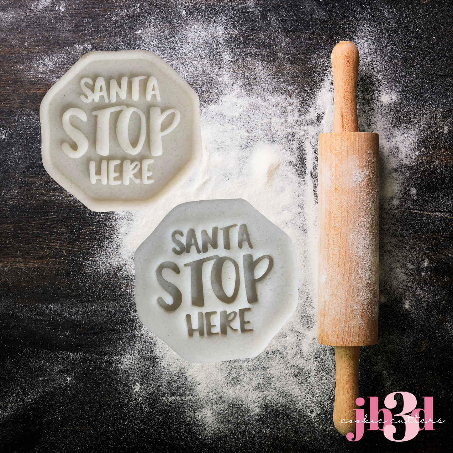 Santa Stop Here - Cutters & Stamps