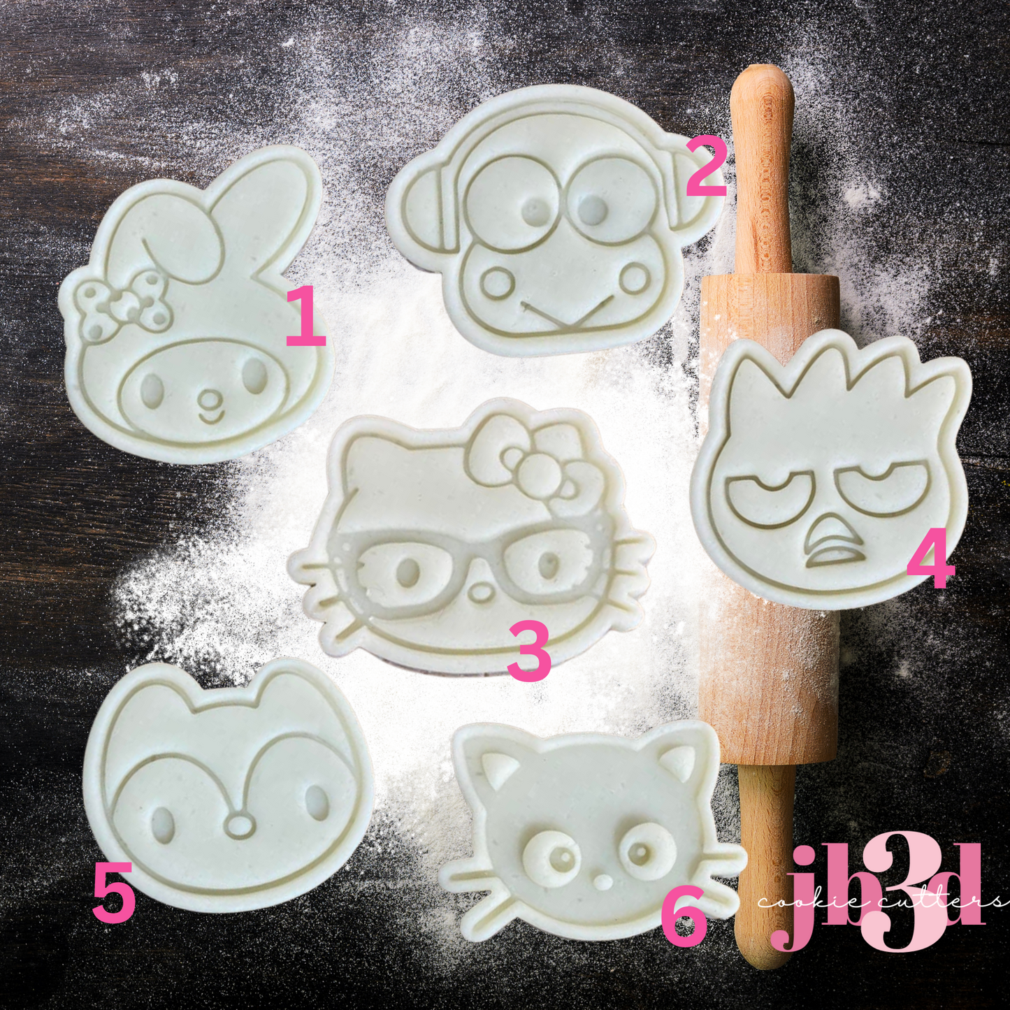 HELLO KITTY AND FRIENDS Cutters & Stamps