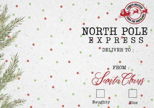 NORTH POLE EXPRESS - Cookie Backers