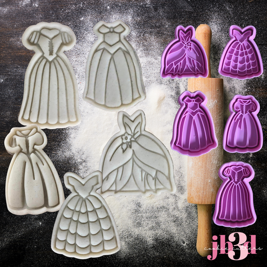 60mm Mini Princess dresses