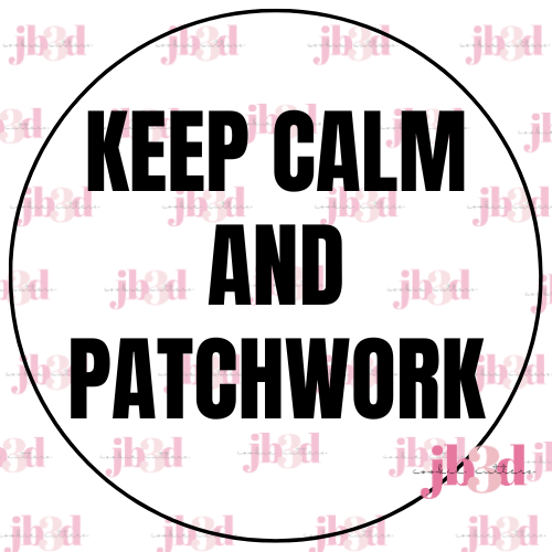 Keep Calm and Patchwork - 70mm Stamps