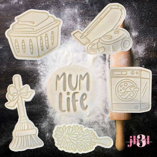 MUM LIFE Cutters & Embosser/Debosser Stamps