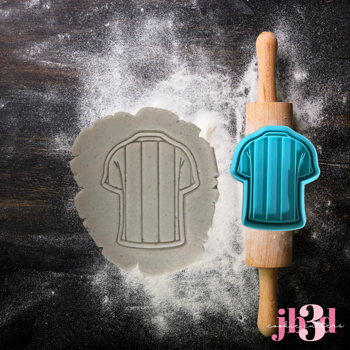 Striped Jersey Top - 3 sizes  Cutter & Embosser