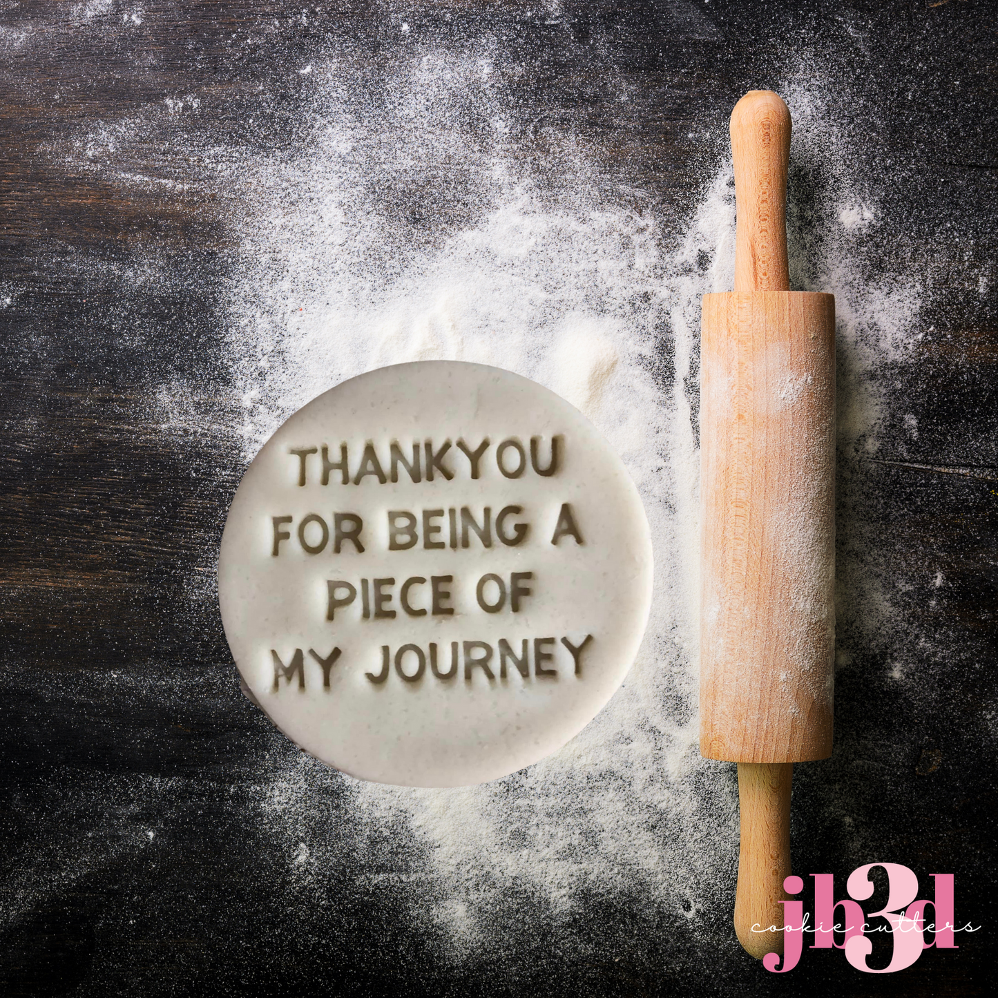 Thankyou for being a piece of my journey - Cutter & Embosser Set