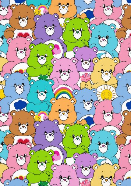 Cookie Backer - Care Bears