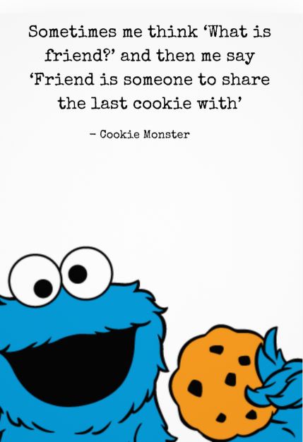 Cookie Backer - Cookie Monster