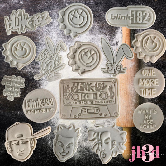 BLINK 182 Set Cutters & Stamps