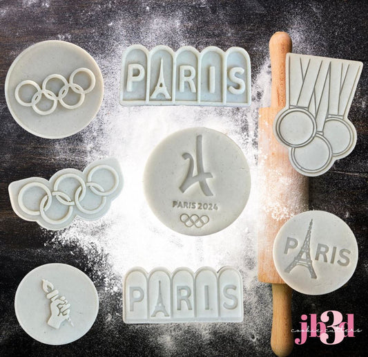 OIympics - Paris 2024 Cutters & Stamps