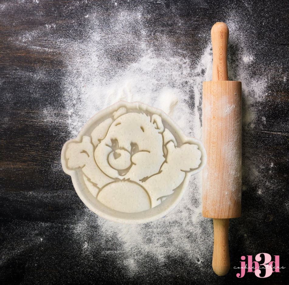 Care Bear - Cutter & Embosser Stamp 3 sizes