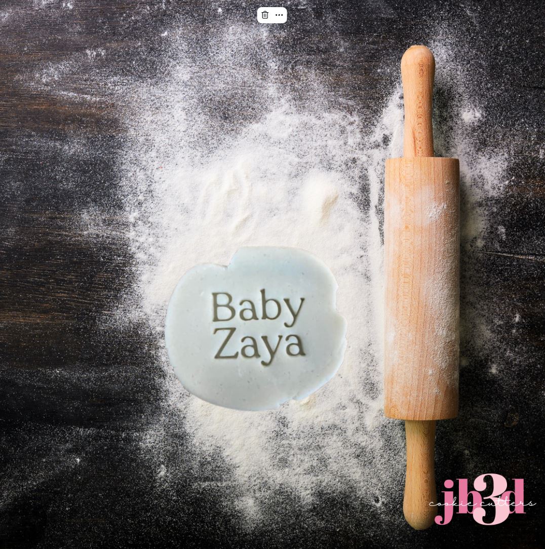 Baby Zaya - CUSTOM stamp