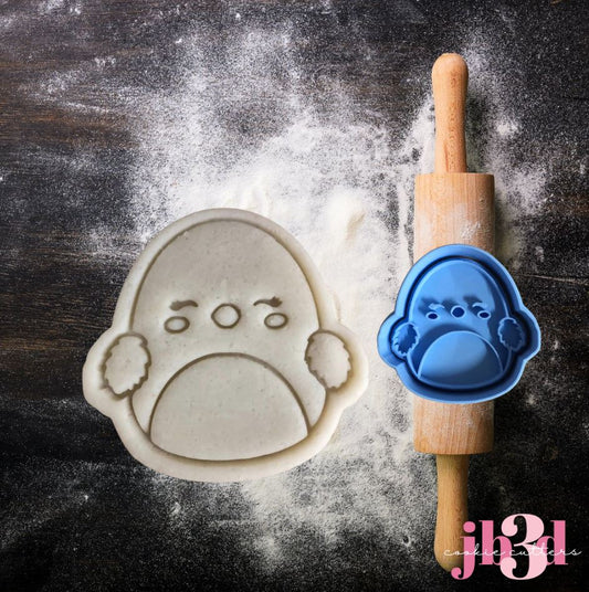 Squishmellow Blue Bird - Cutters & Stamps