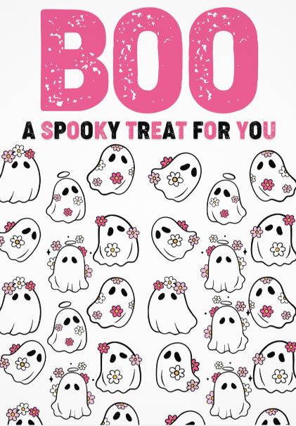 Cookie Backer - BOO A spooky treat for you