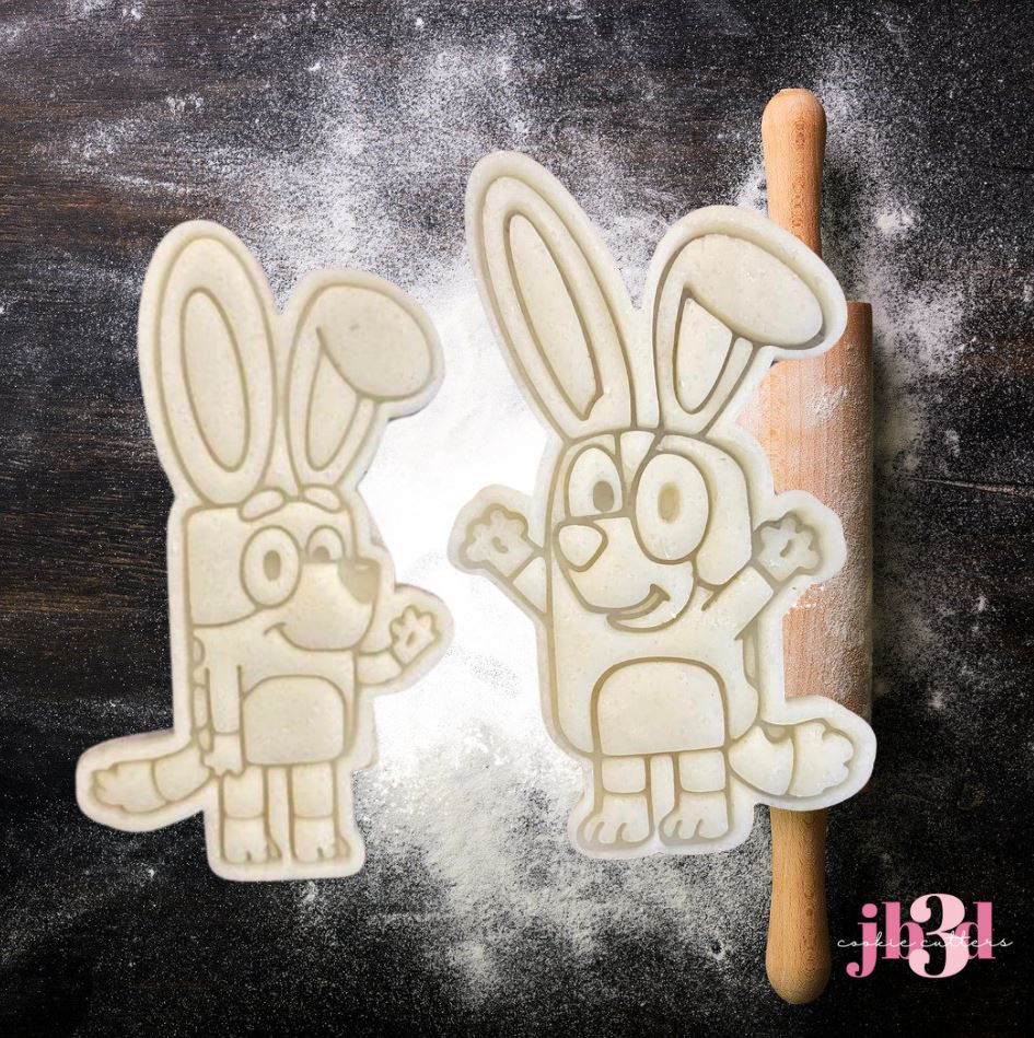 BLUEY & BINGO EASTER - Cutters & Embossers