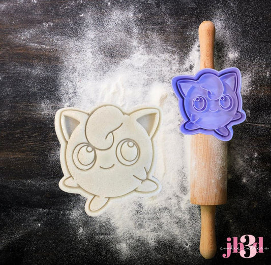 Jigglypuff (Pokémon) - Cutter & Embosser stamp