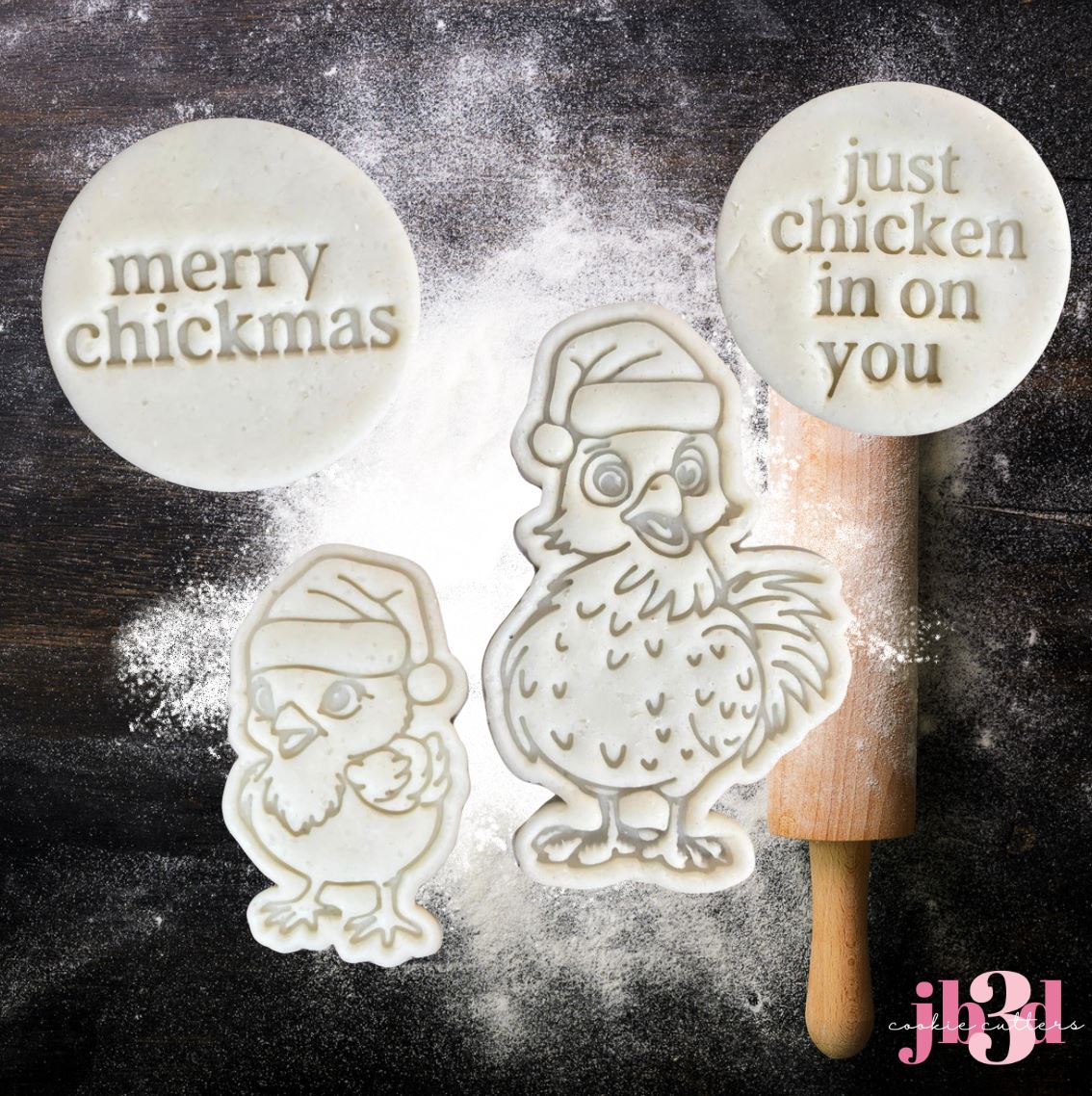 Chicken Christmas - Stamps & Cutters