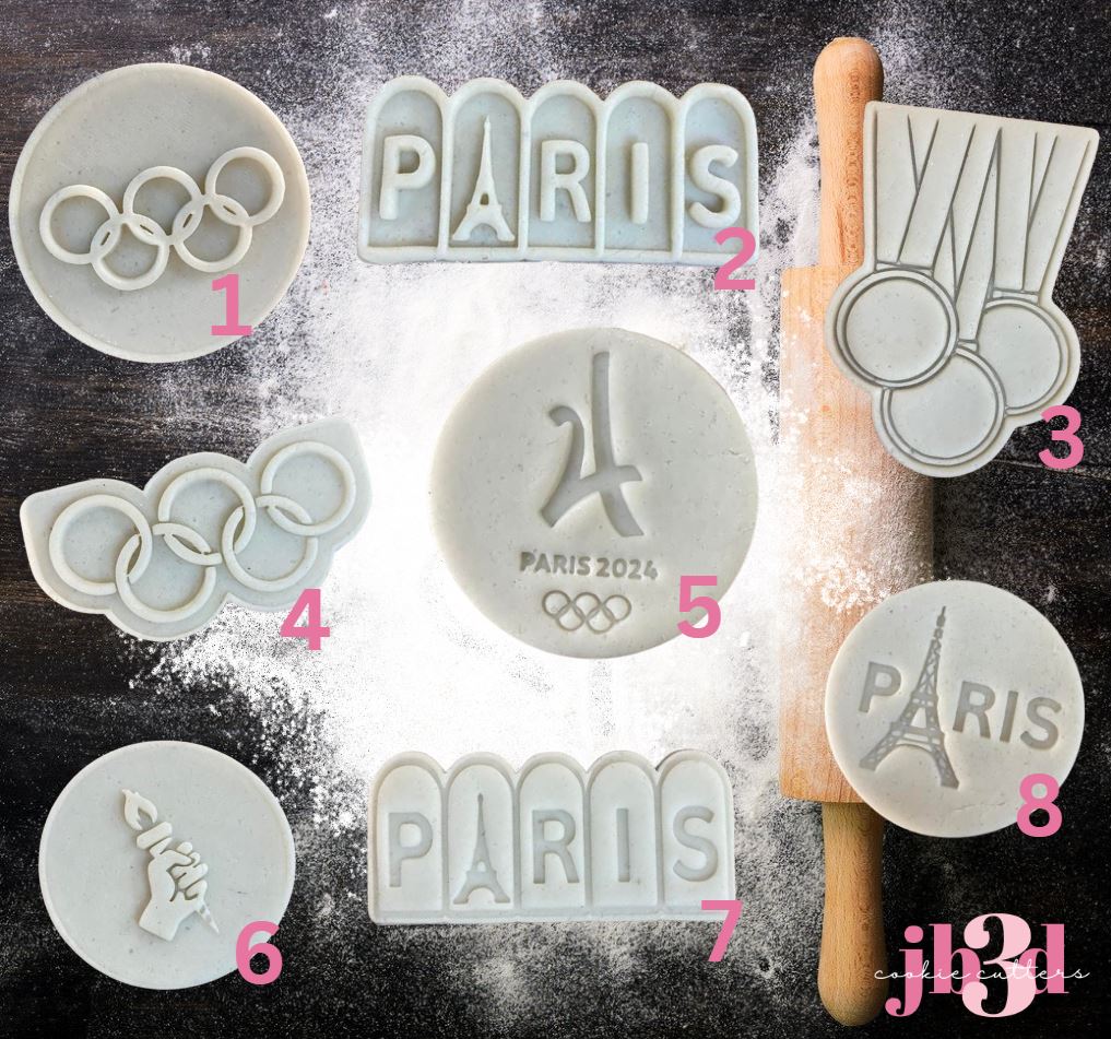 OIympics - Paris 2024 Cutters & Stamps