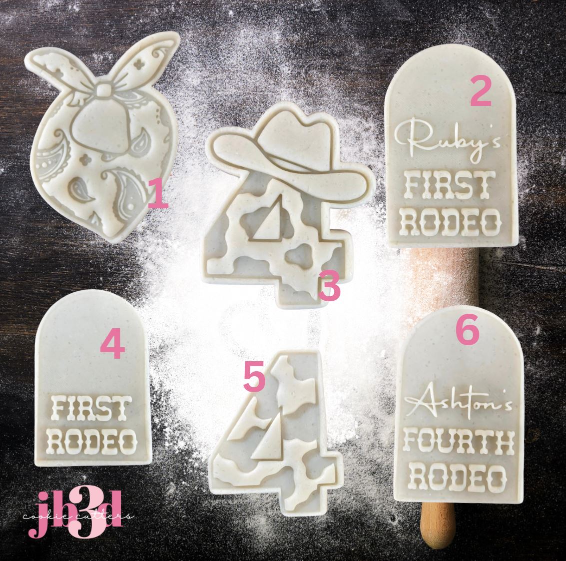 Custom RODEO Cutters & Stamps