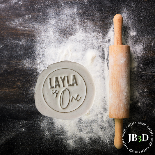 Layla is ONE - 70mm Embosser Stamp