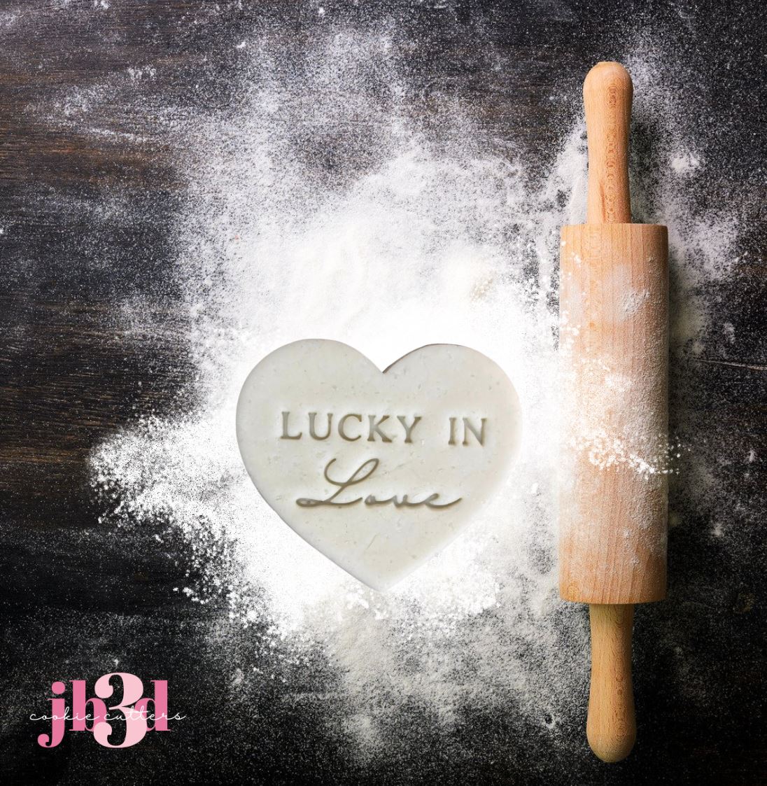 Lucky in Love - Embosser Stamp