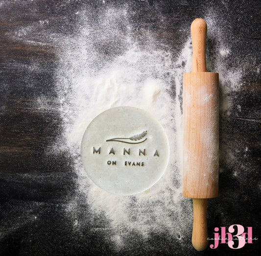 Manna Logo - 65mm Embosser Stamp