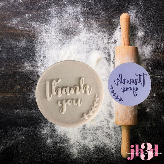 Thankyou debosser Stamp 80mm