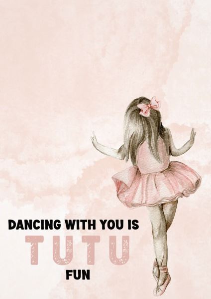 Cookie Backer - DANCING WITH YOU IS TUTU FUN