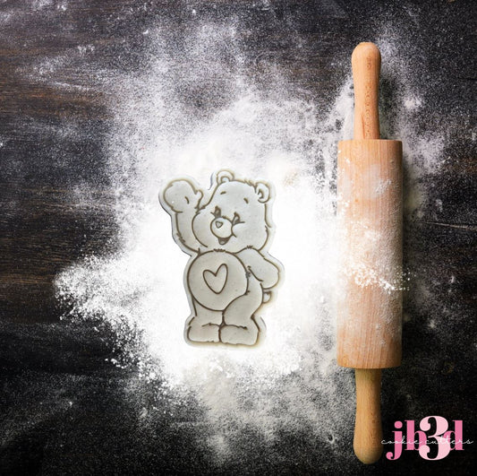 Care Bear - Heart Belly - Cutter & Embosser Stamp