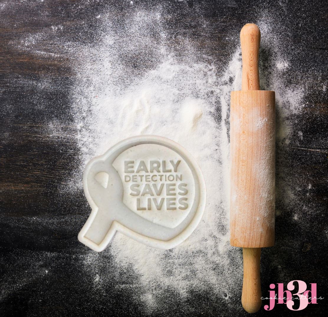 Early detection saves Lives - Debosser/Embosser Stamp