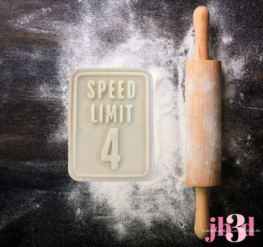 FOUR - Need FOUR Speed Speed Limit 4 - Cutters & Debosser Stamps