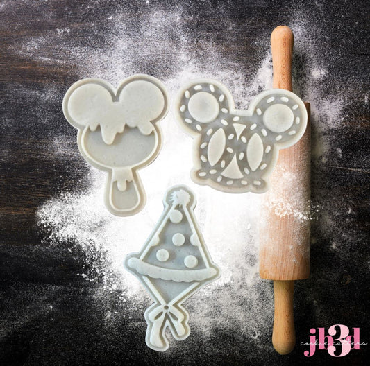 Disney Party - Cutters Debosser & Embosser Stamps