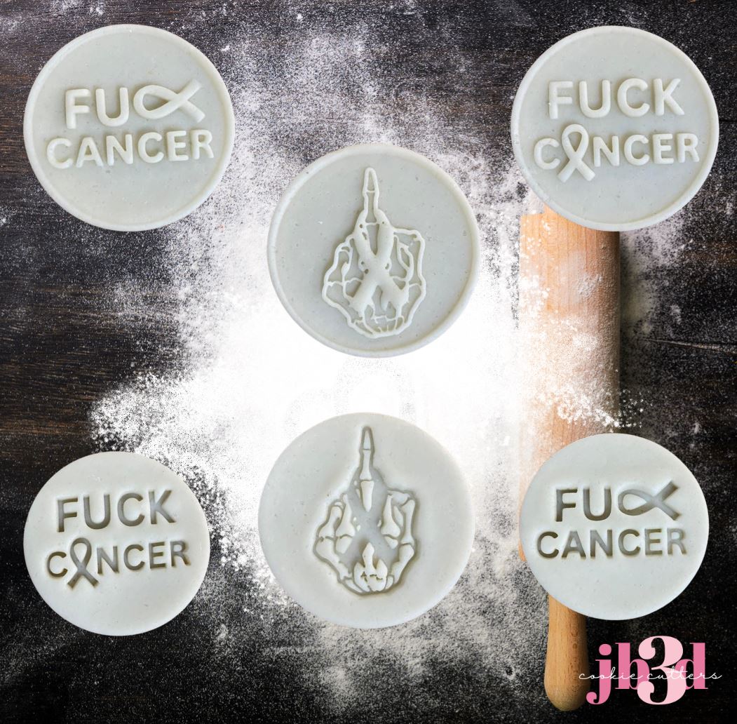 F#CK CANCER - Cutters & Stamps