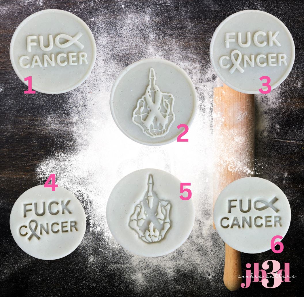 F#CK CANCER - Cutters & Stamps