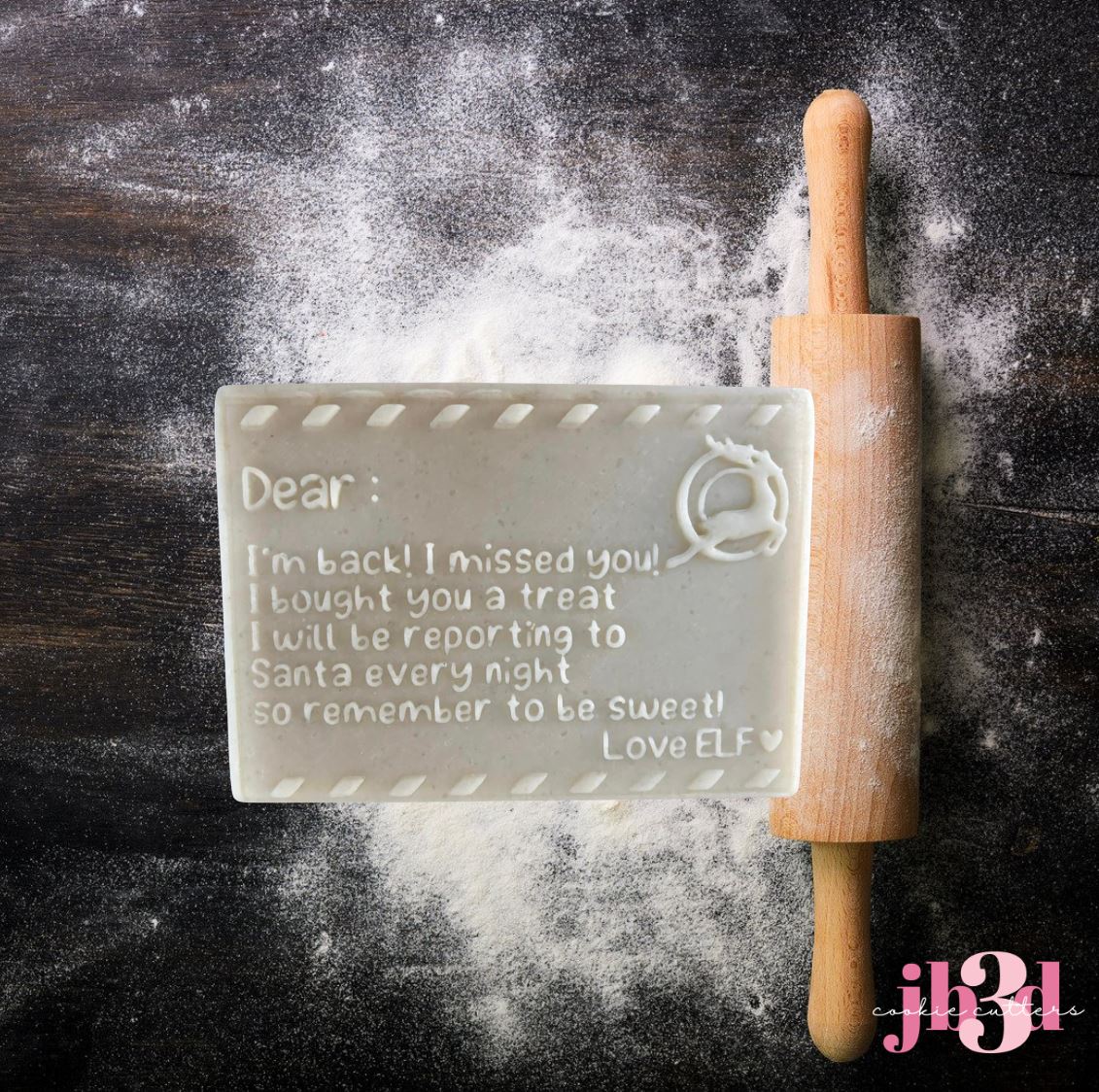 Customizable Letter from ELF - Cutter & Embosser / Debosser Stamp