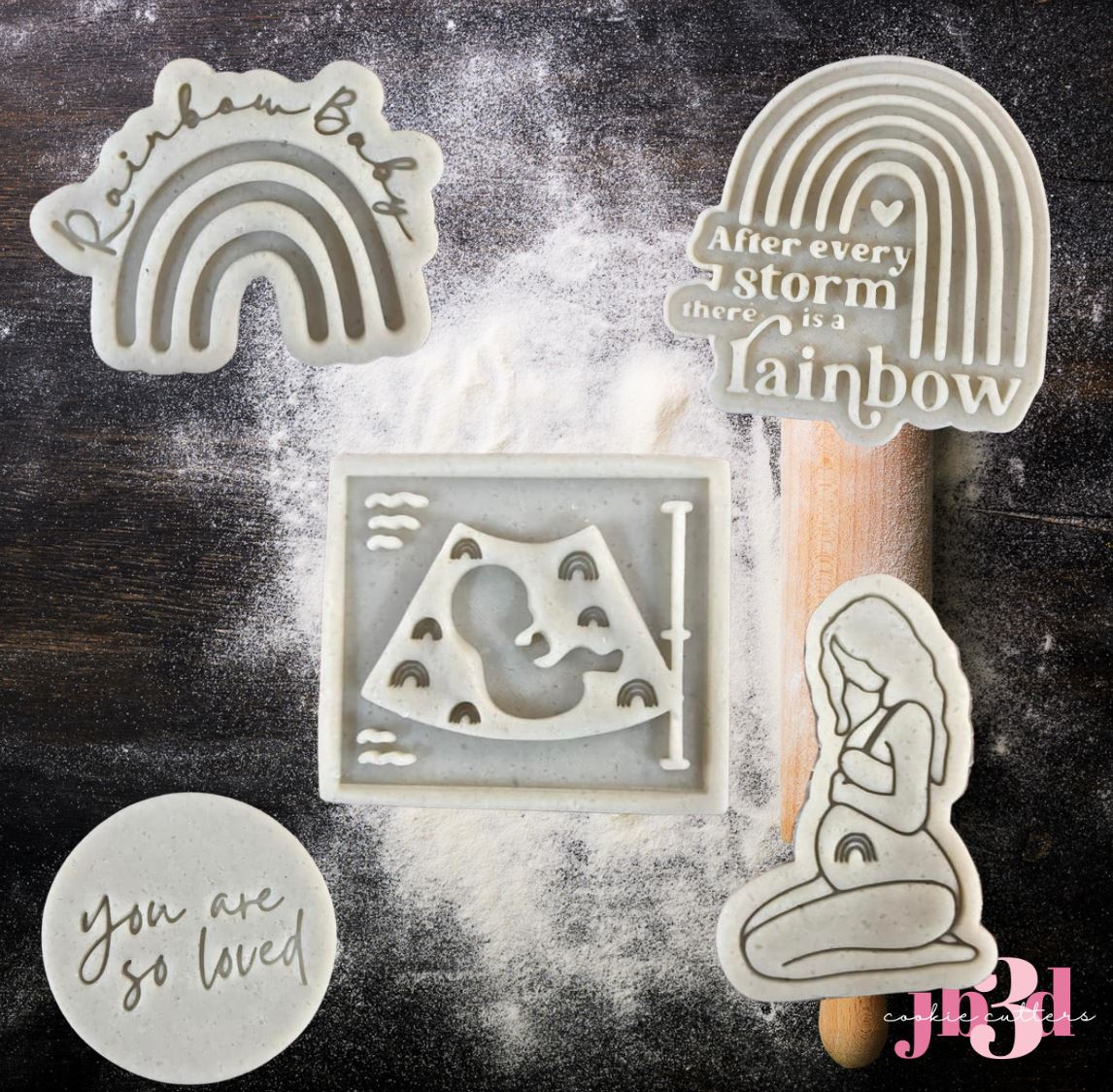 Rainbow Baby Cutters & Stamps