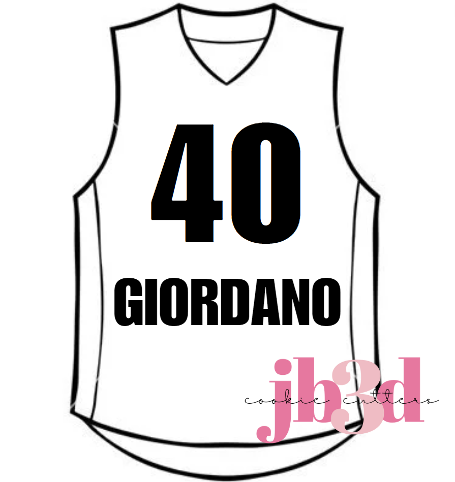 Custom Jersey 40