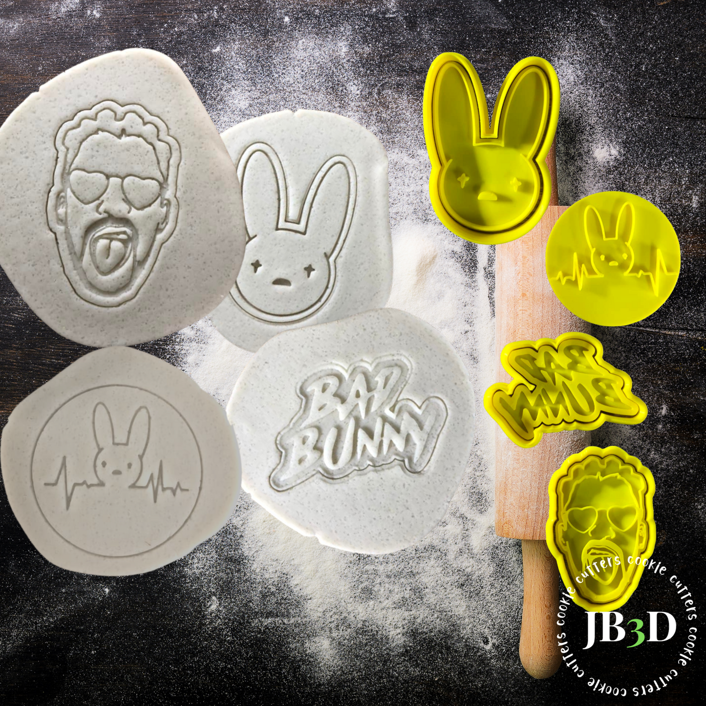 Bad Bunny Cutter/Embossers