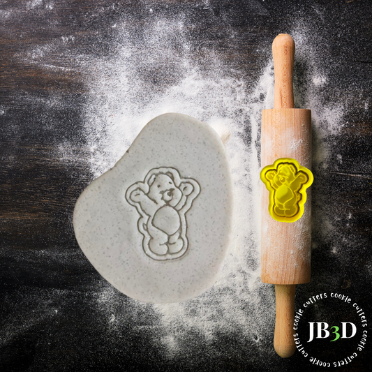 MINI care bear - 50mm 60mm Cutter/Embosser